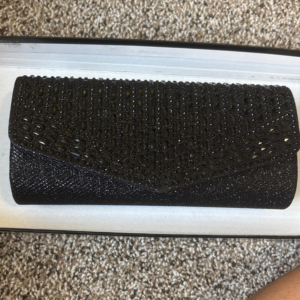 Elegant Black Clutch Bag